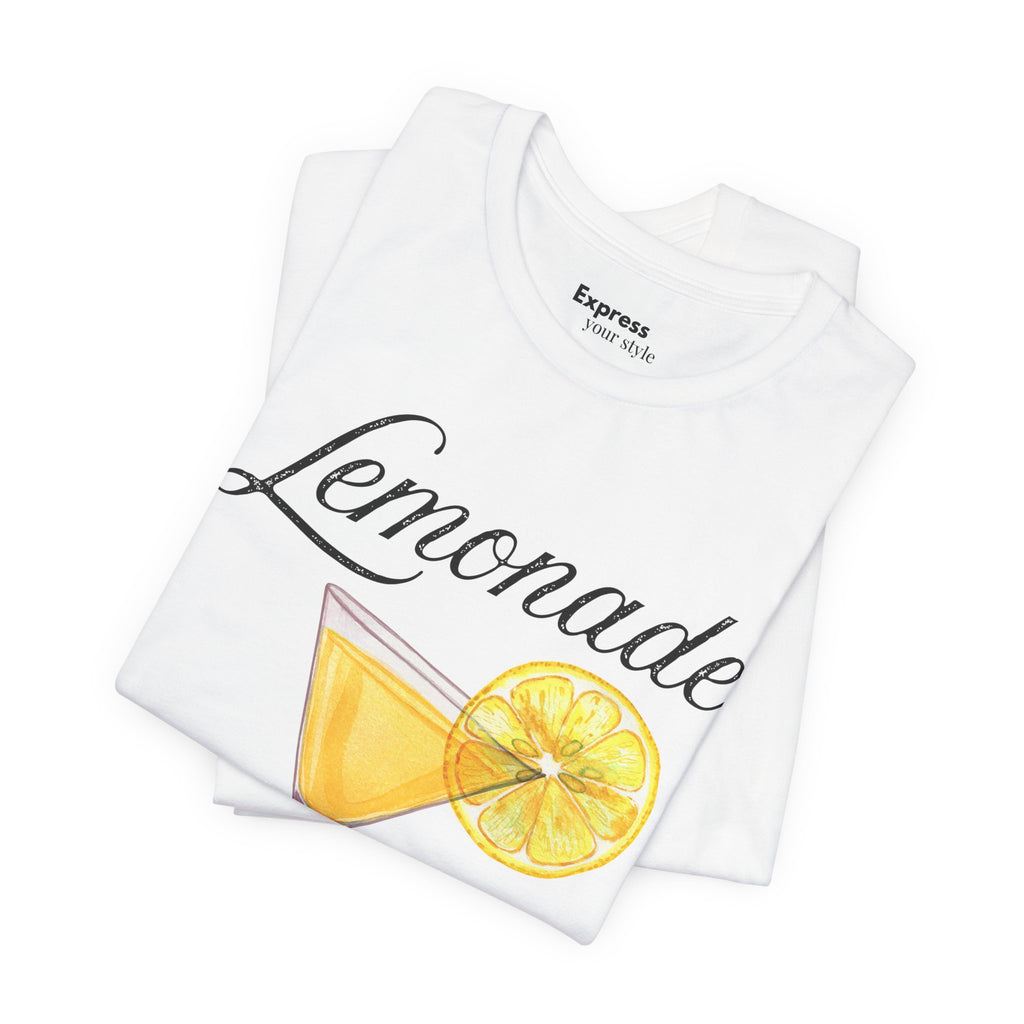 Lemonade Graphic Tee — Refreshing Lemon Cocktail Shirt