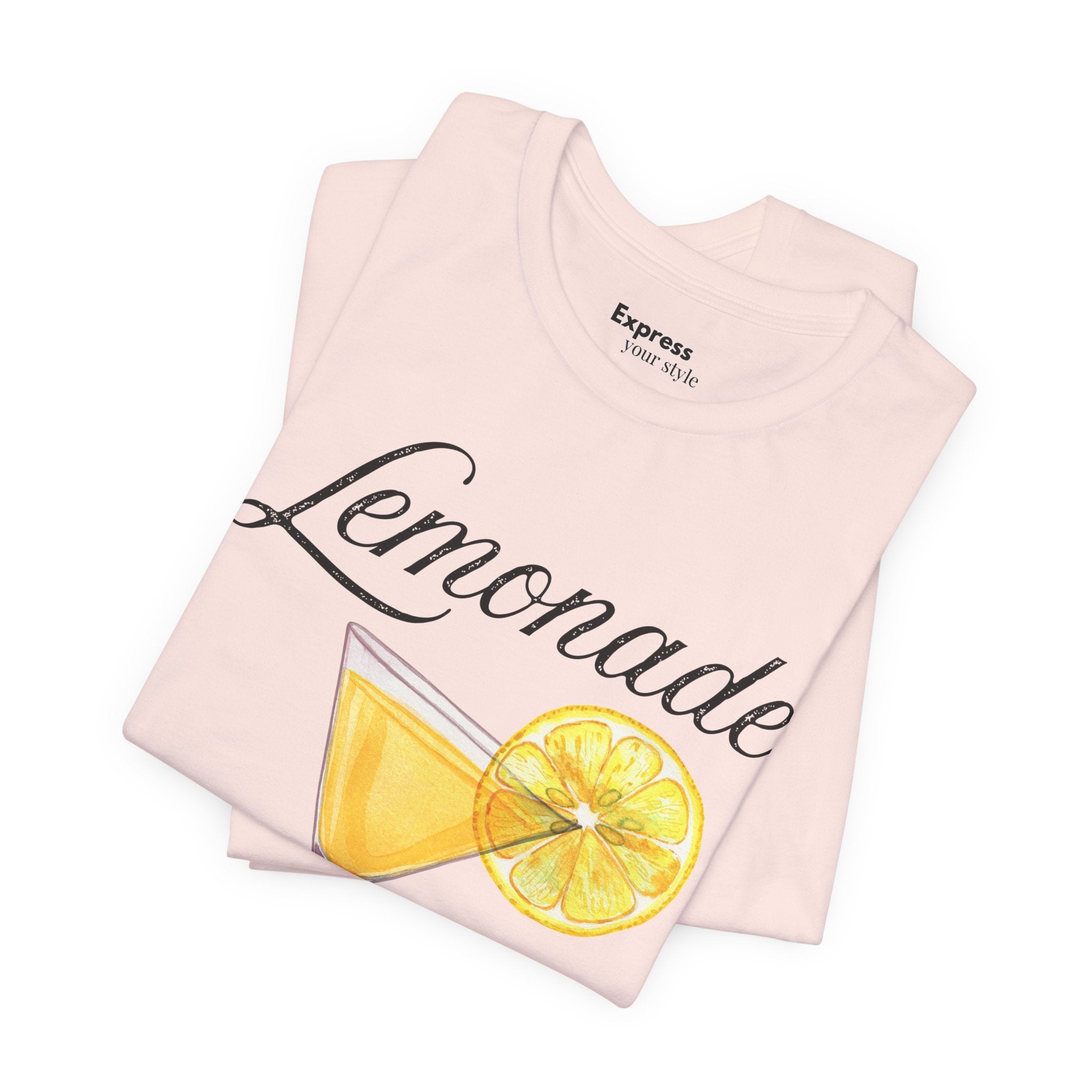 Lemonade Graphic Tee — Refreshing Lemon Cocktail Shirt