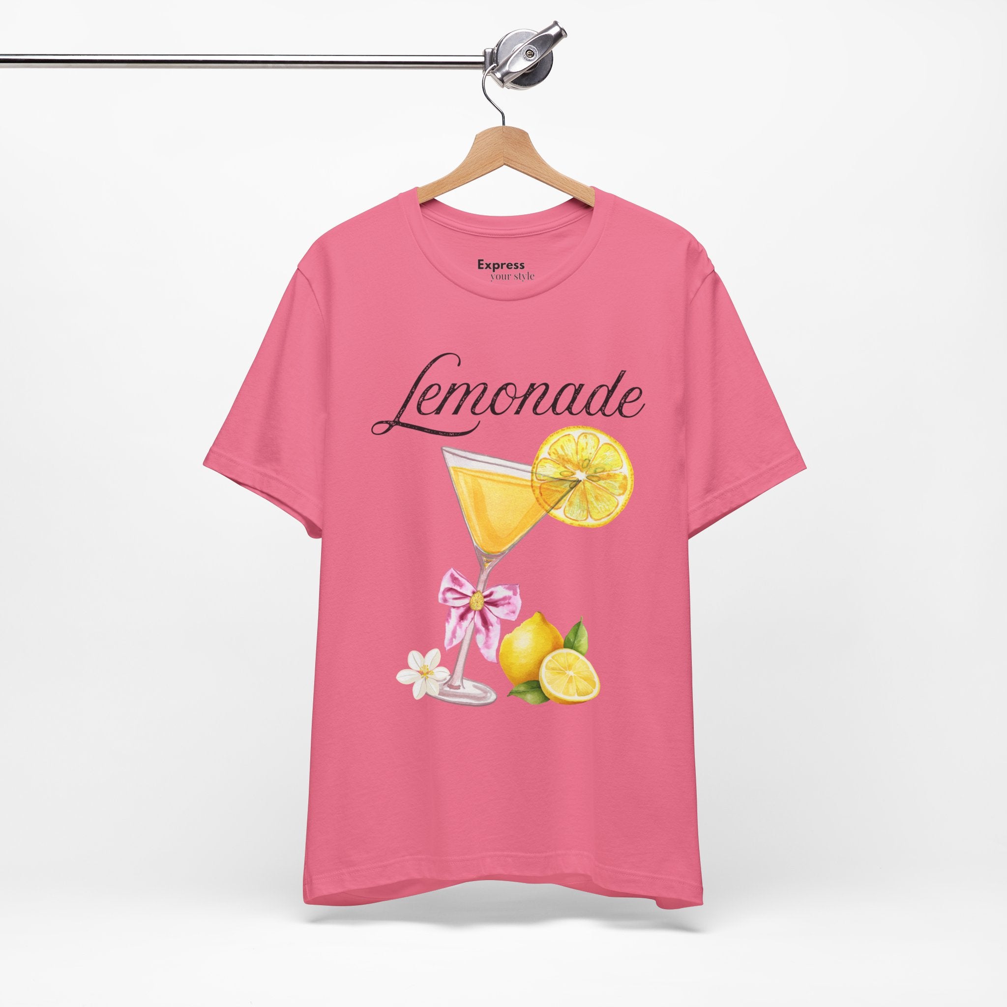 Lemonade Graphic Tee — Refreshing Lemon Cocktail Shirt