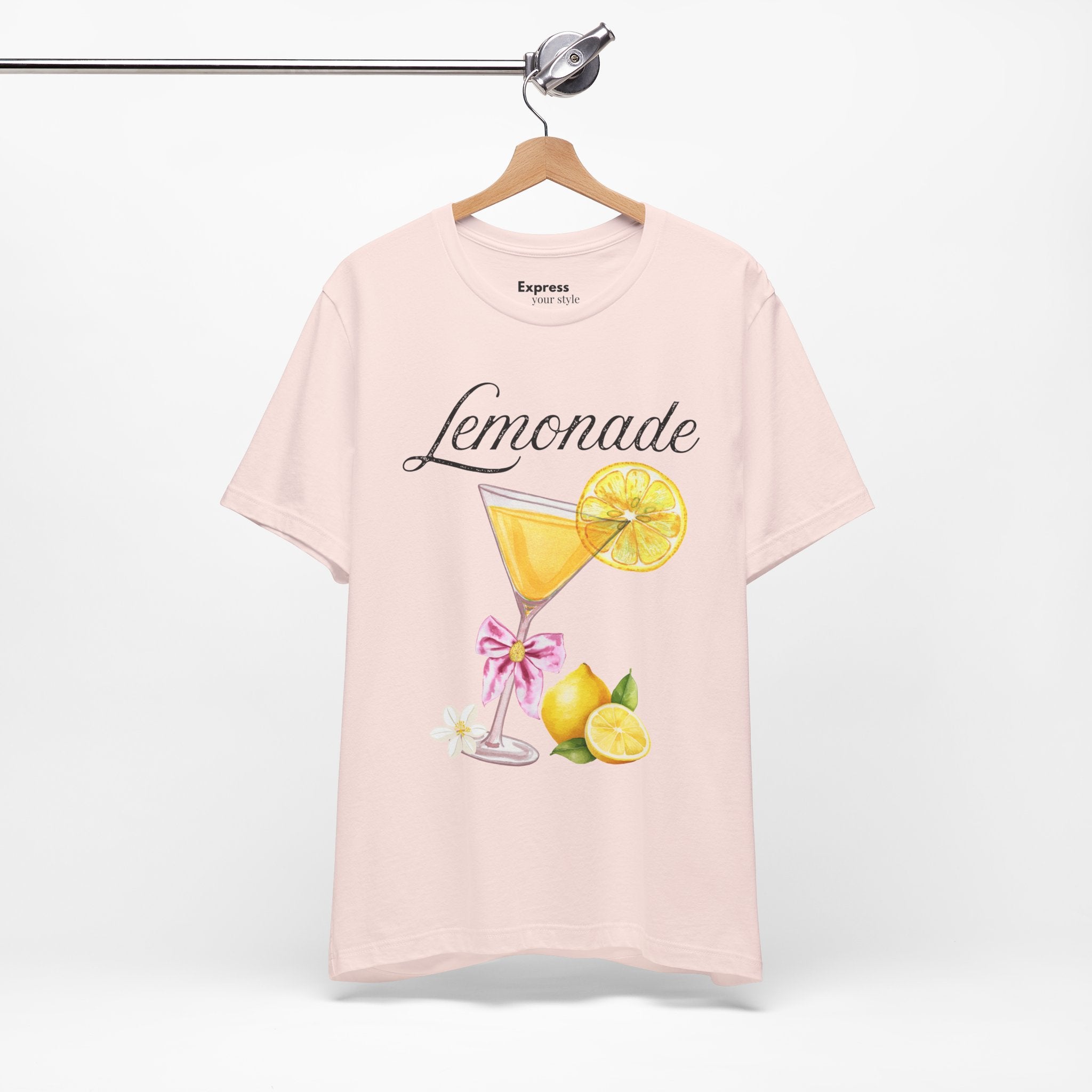 Lemonade Graphic Tee — Refreshing Lemon Cocktail Shirt