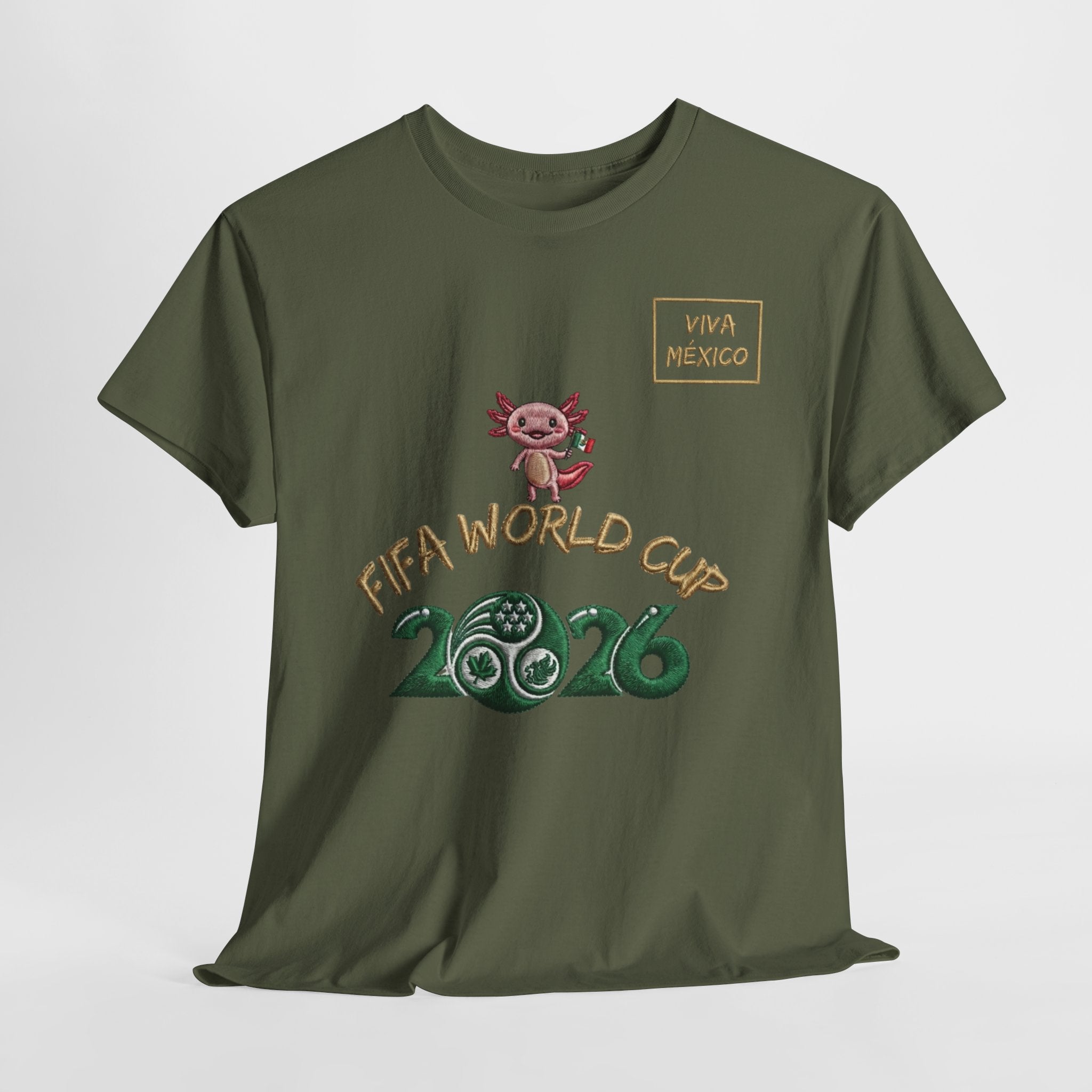 FIFA World Cup 2026 Mexico T‑Shirt — Viva Mexico Soccer Fan Tee