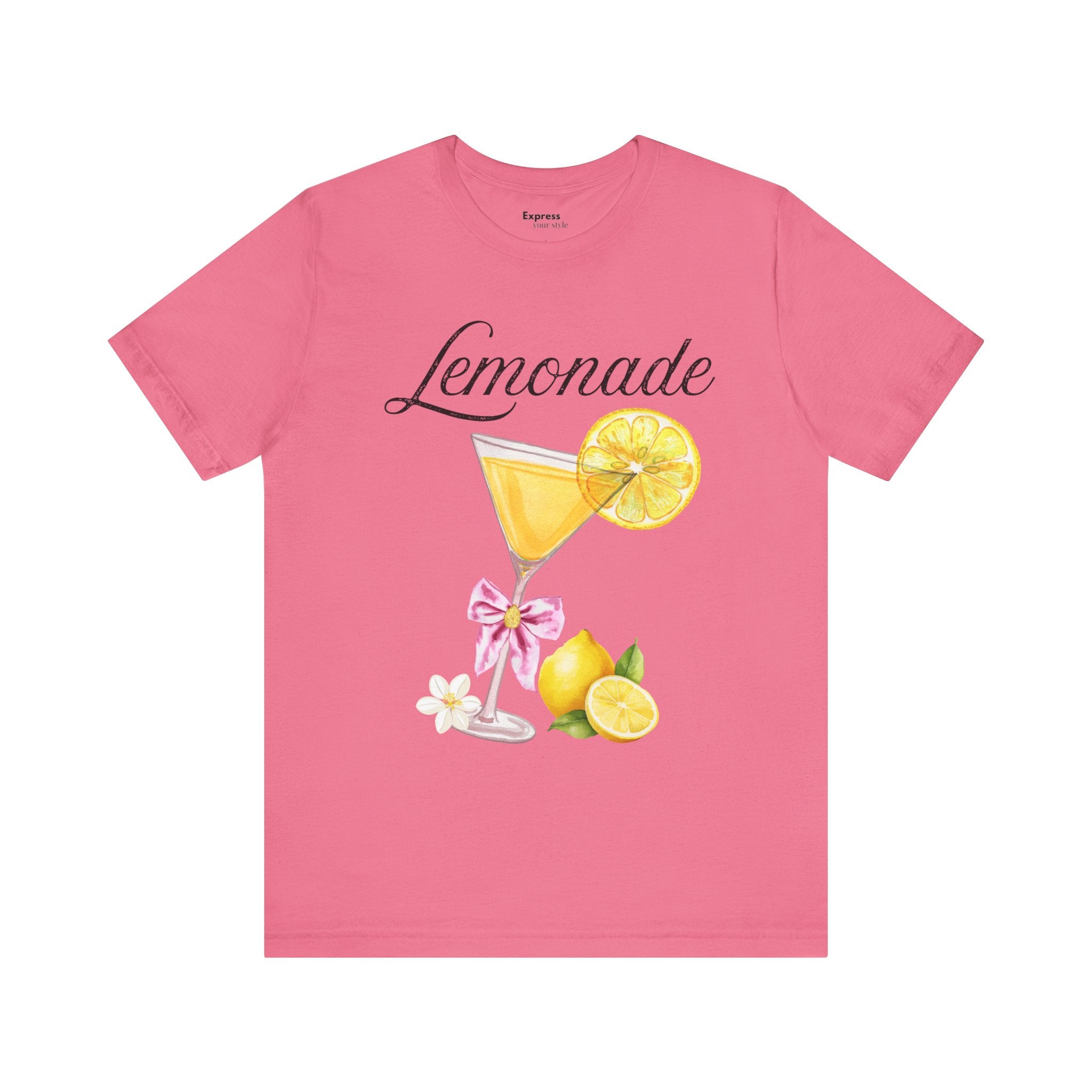 Lemonade Graphic Tee — Refreshing Lemon Cocktail Shirt