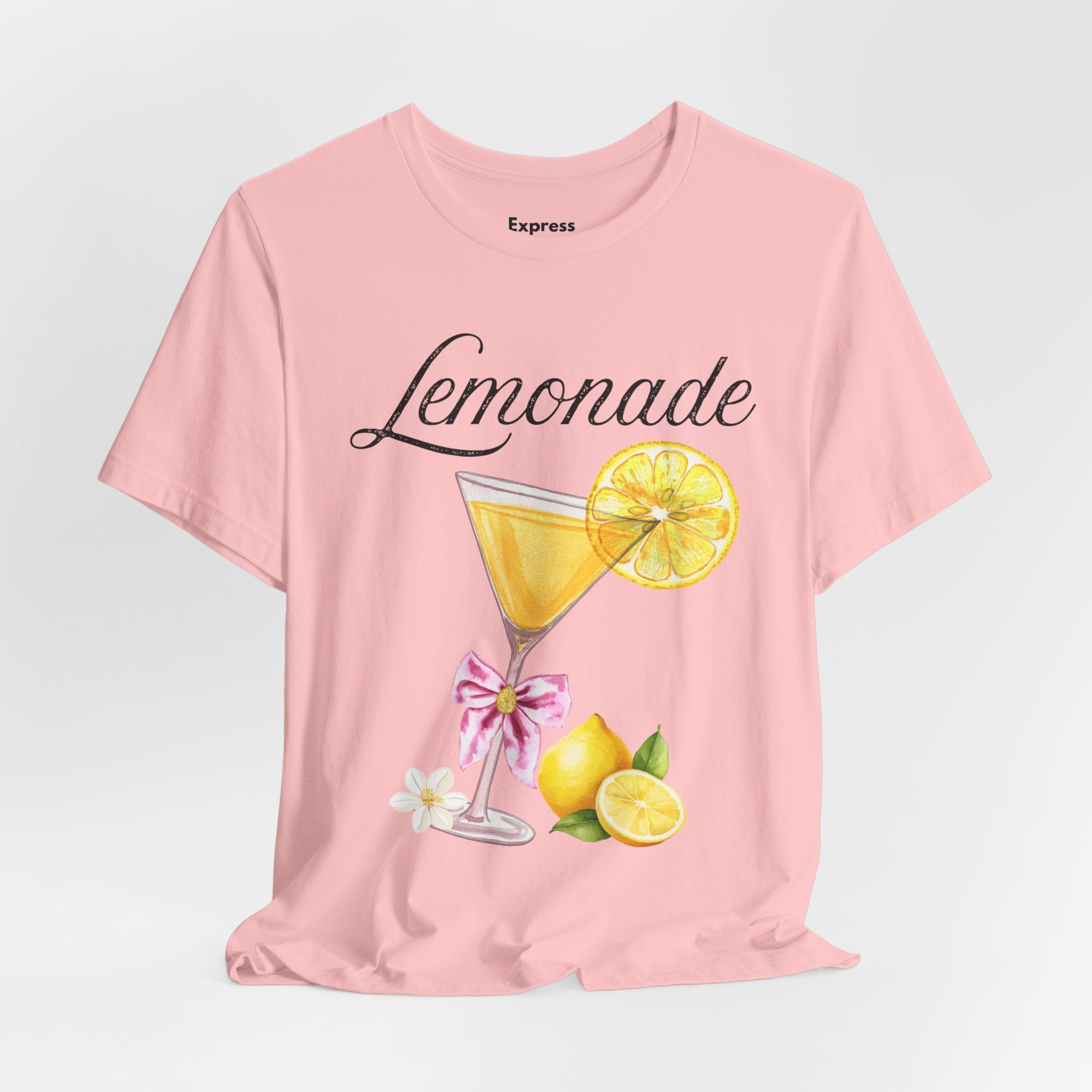 Lemonade Graphic Tee — Refreshing Lemon Cocktail Shirt