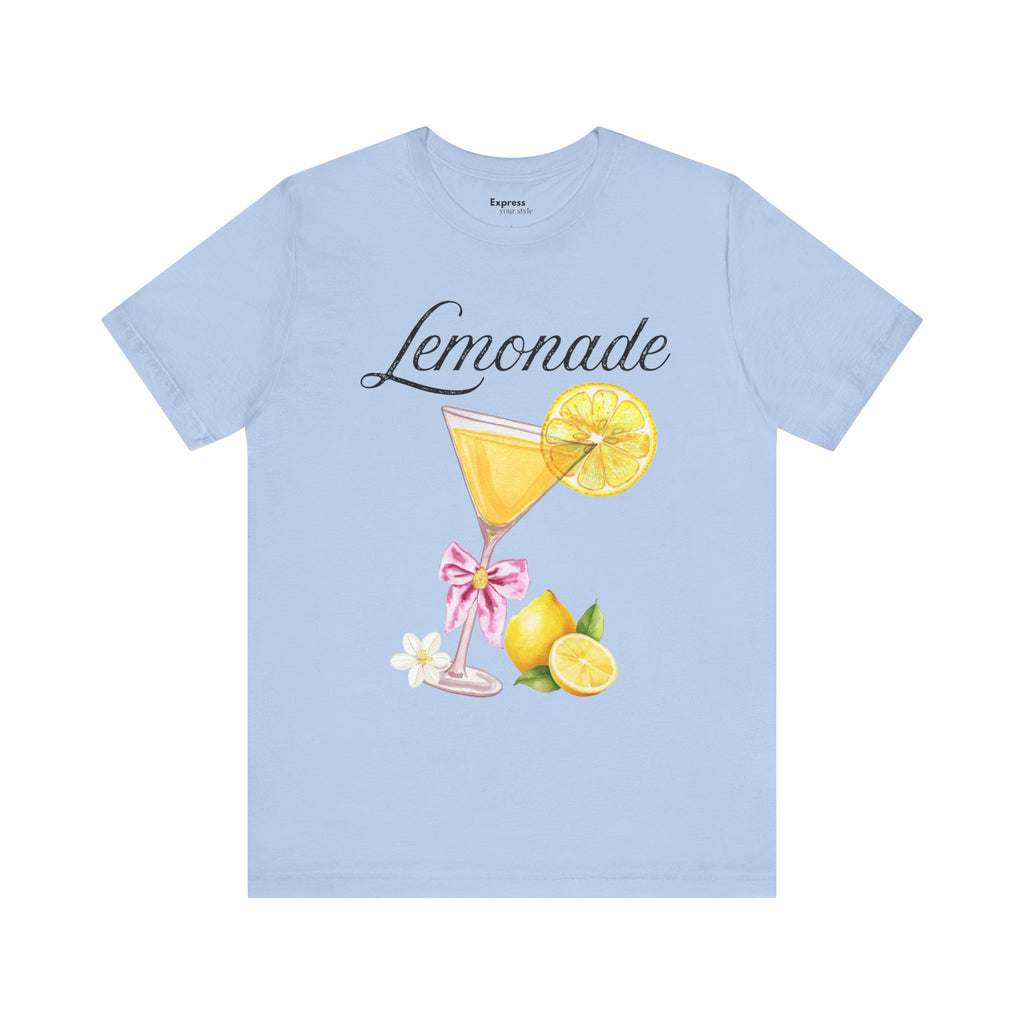 Lemonade Graphic Tee — Refreshing Lemon Cocktail Shirt