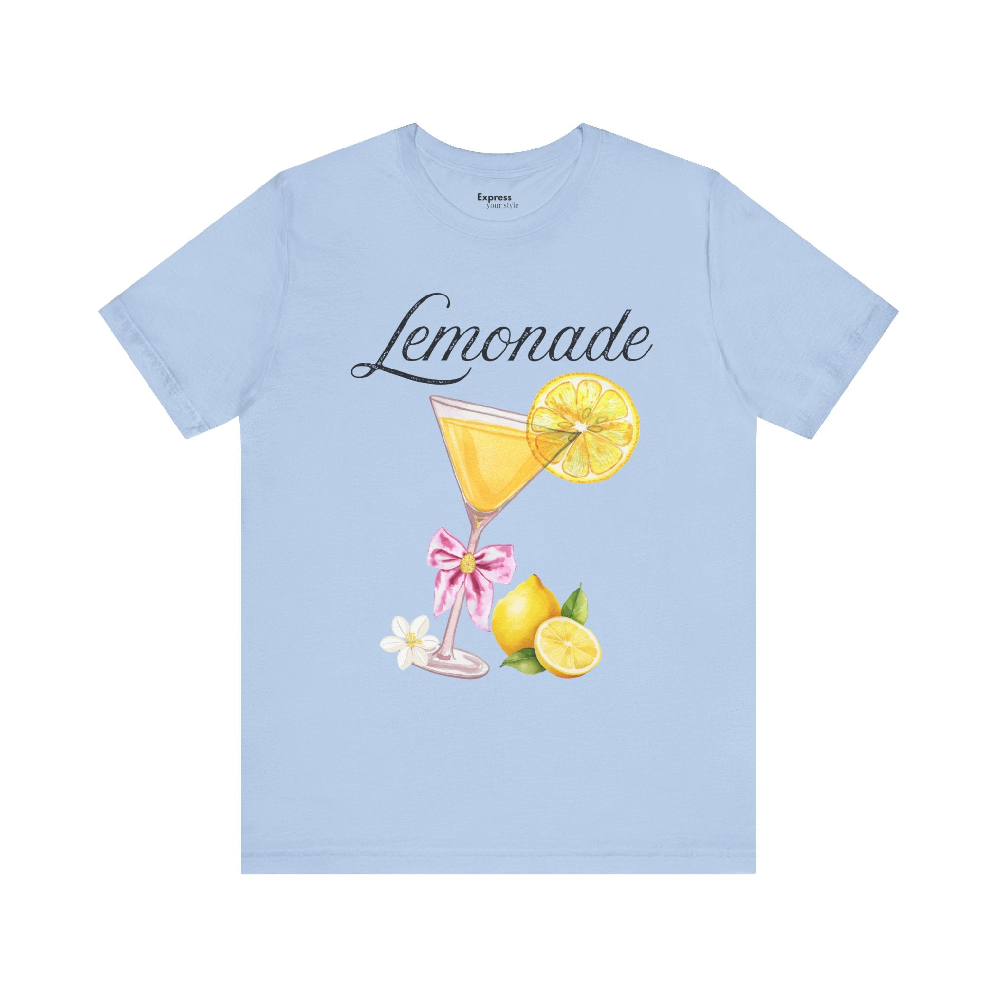 Lemonade Graphic Tee — Refreshing Lemon Cocktail Shirt