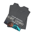 Viking Warrior & Spirit Wolf Tee - "Your Demons Hide Under Your Bed, Mine Hide Inside Me"