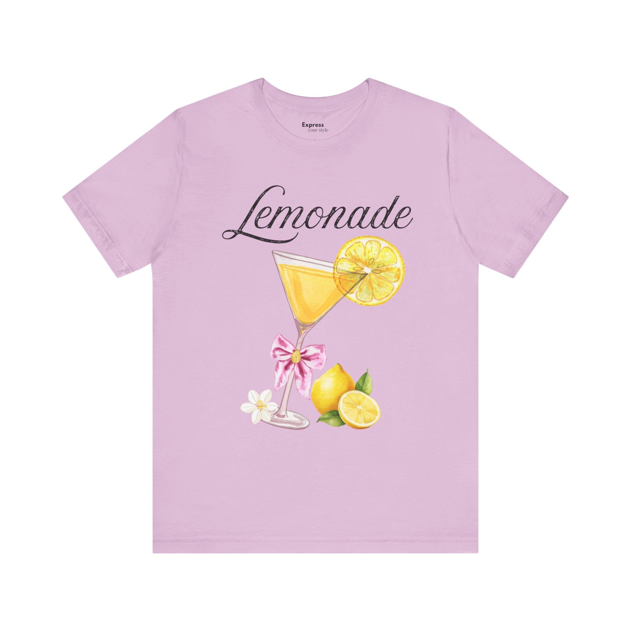 Lemonade Graphic Tee — Refreshing Lemon Cocktail Shirt