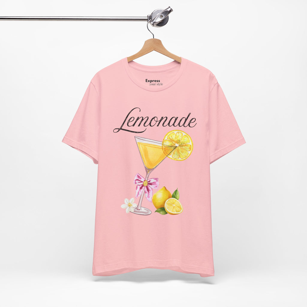Lemonade Graphic Tee — Refreshing Lemon Cocktail Shirt