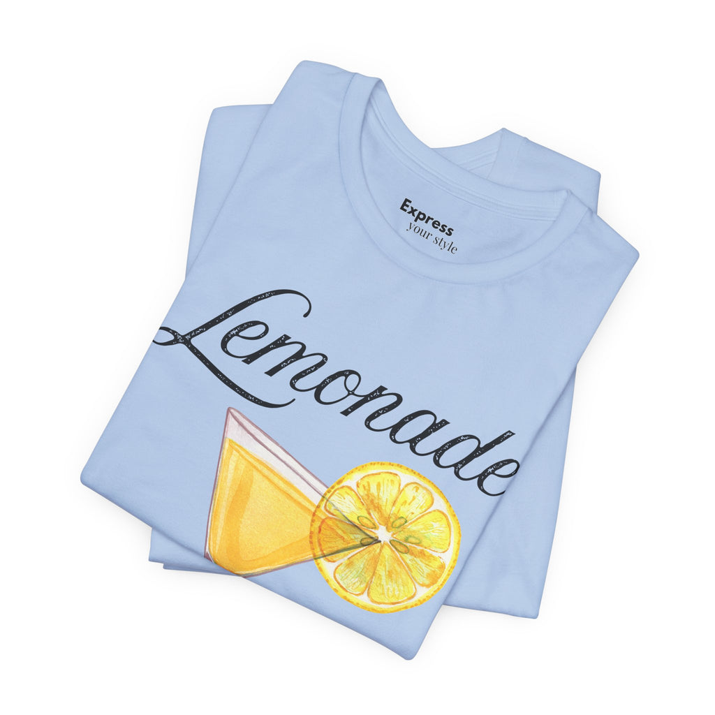 Lemonade Graphic Tee — Refreshing Lemon Cocktail Shirt