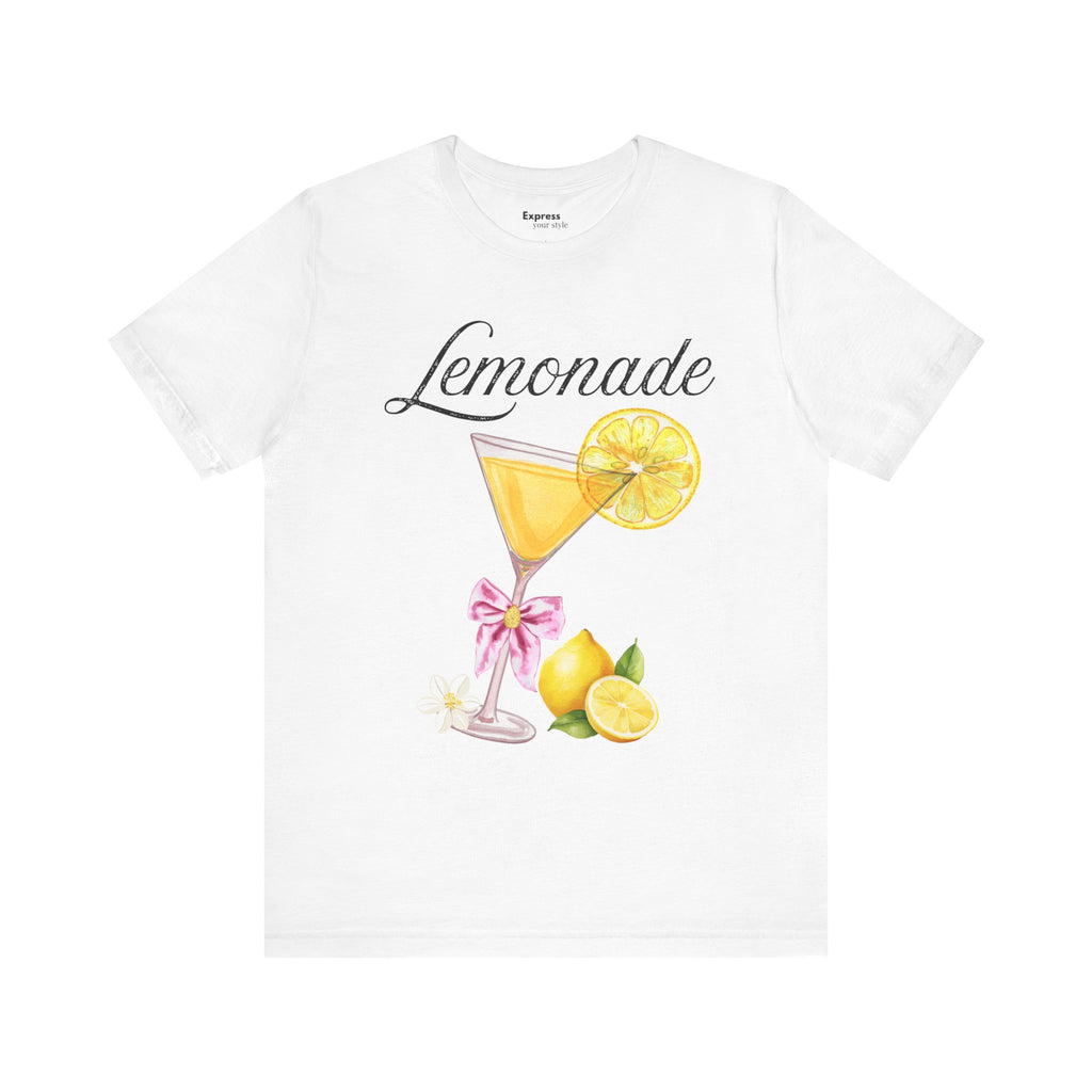 Lemonade Graphic Tee — Refreshing Lemon Cocktail Shirt