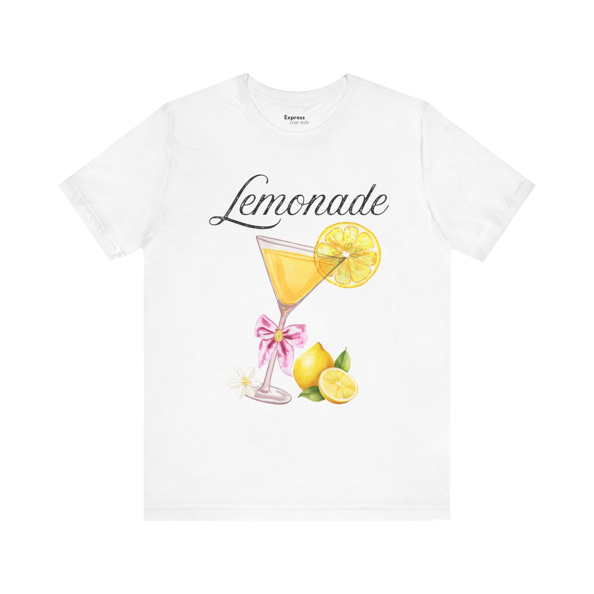 Lemonade Graphic Tee — Refreshing Lemon Cocktail Shirt