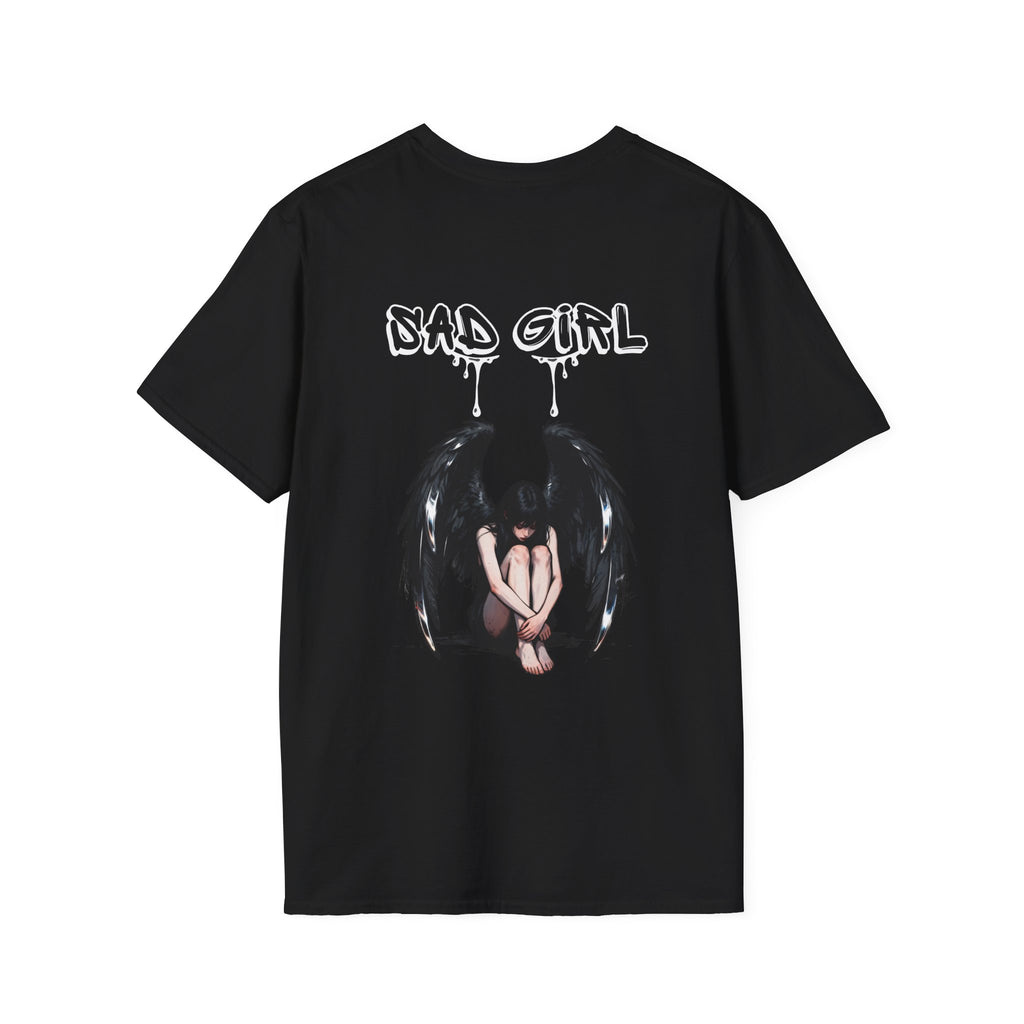 Sad Girl Drip Graphic T-Shirt