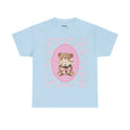Cute Teddy Bear Bouquet Tee — Pink Floral Baby Shower & New Mom Gift T-Shirt