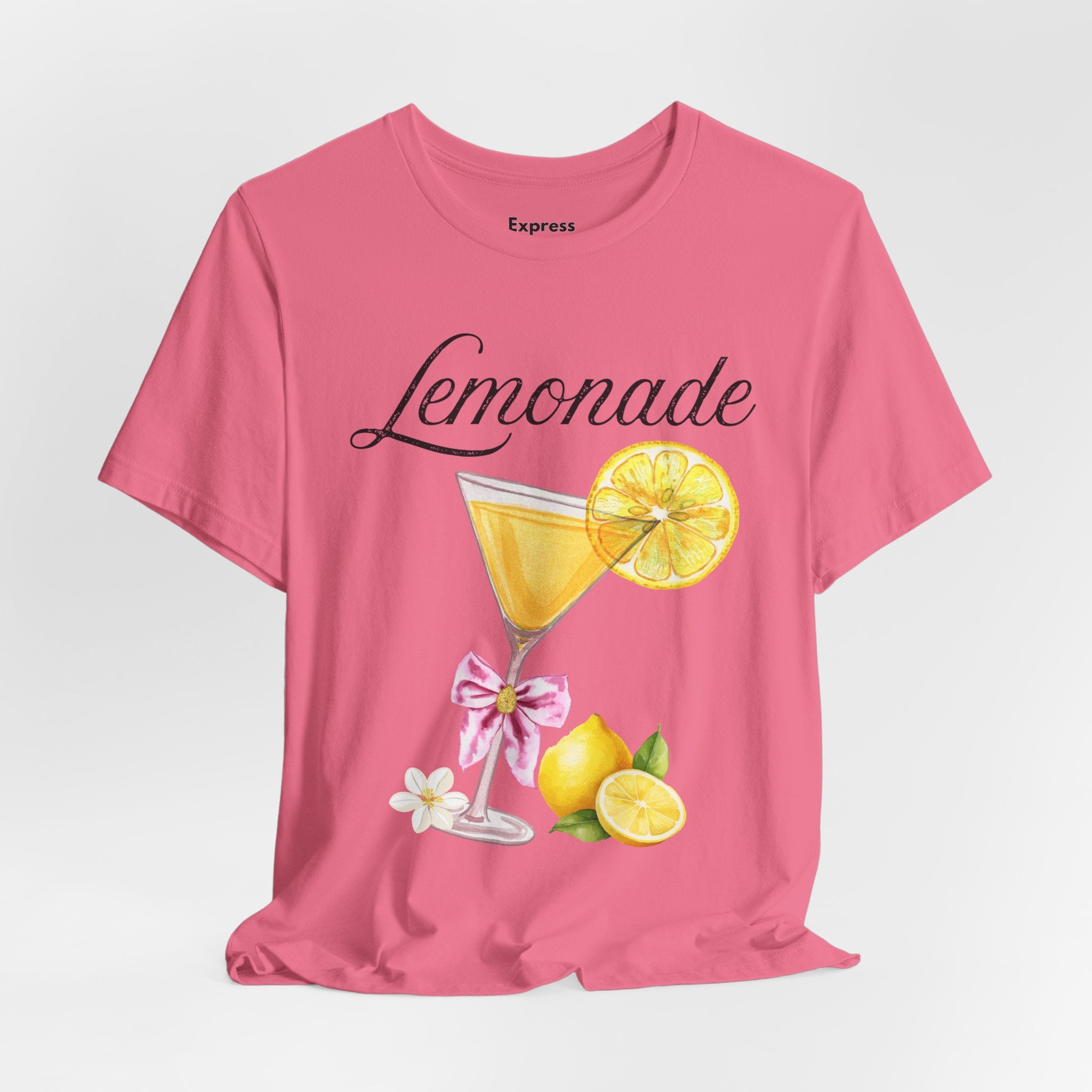 Lemonade Graphic Tee — Refreshing Lemon Cocktail Shirt