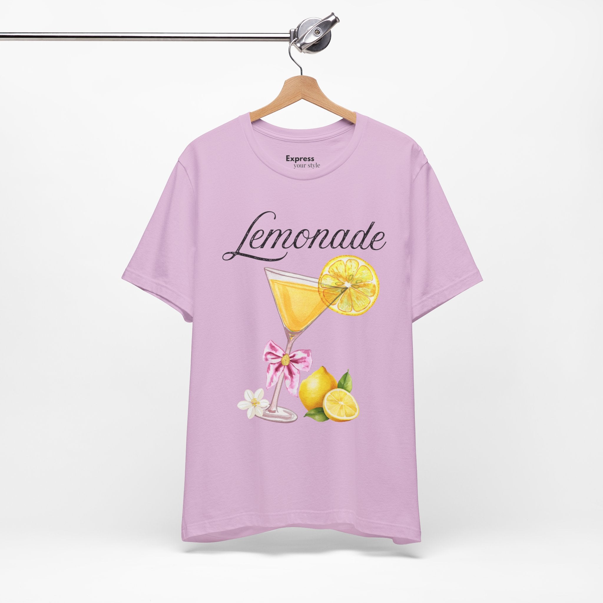 Lemonade Graphic Tee — Refreshing Lemon Cocktail Shirt
