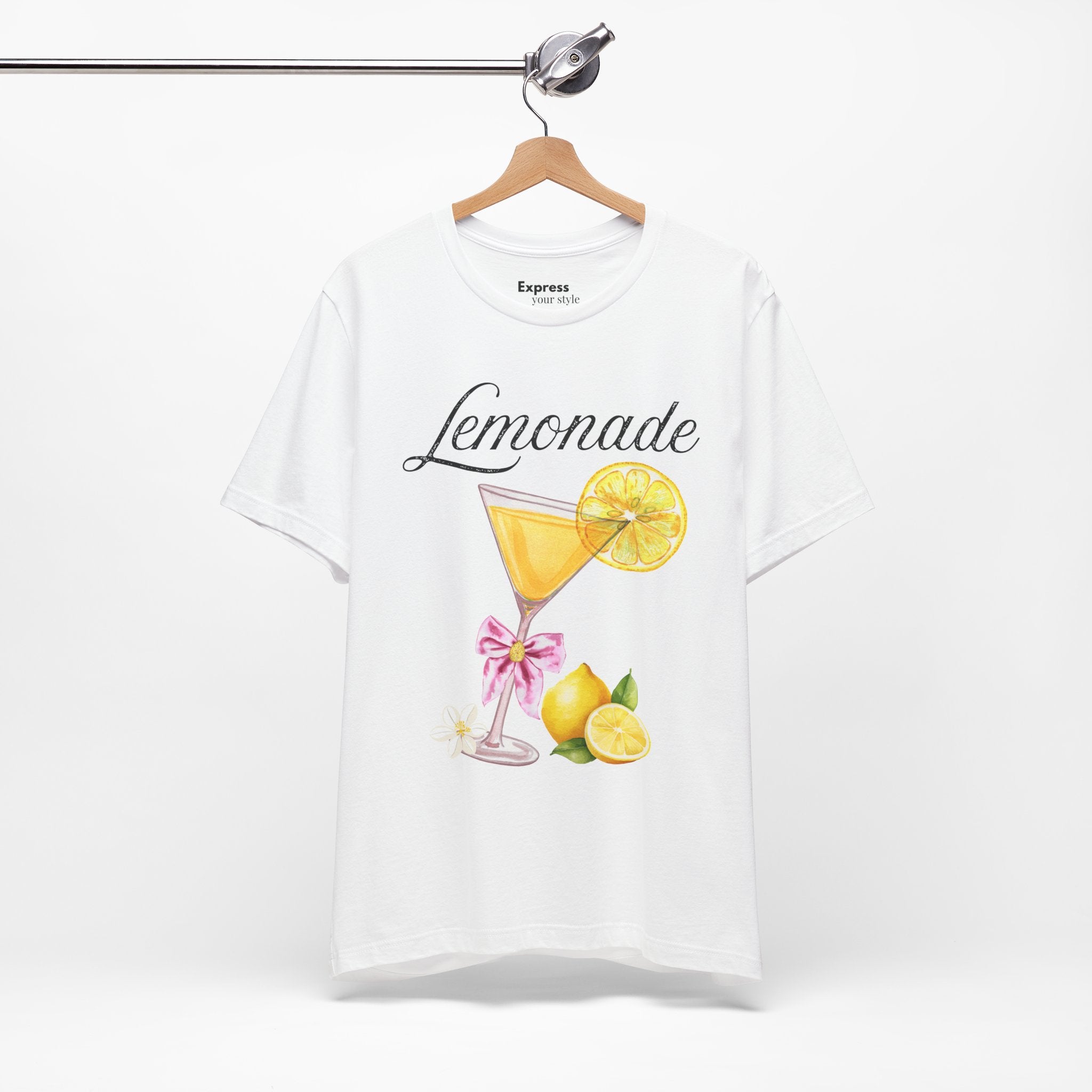 Lemonade Graphic Tee — Refreshing Lemon Cocktail Shirt