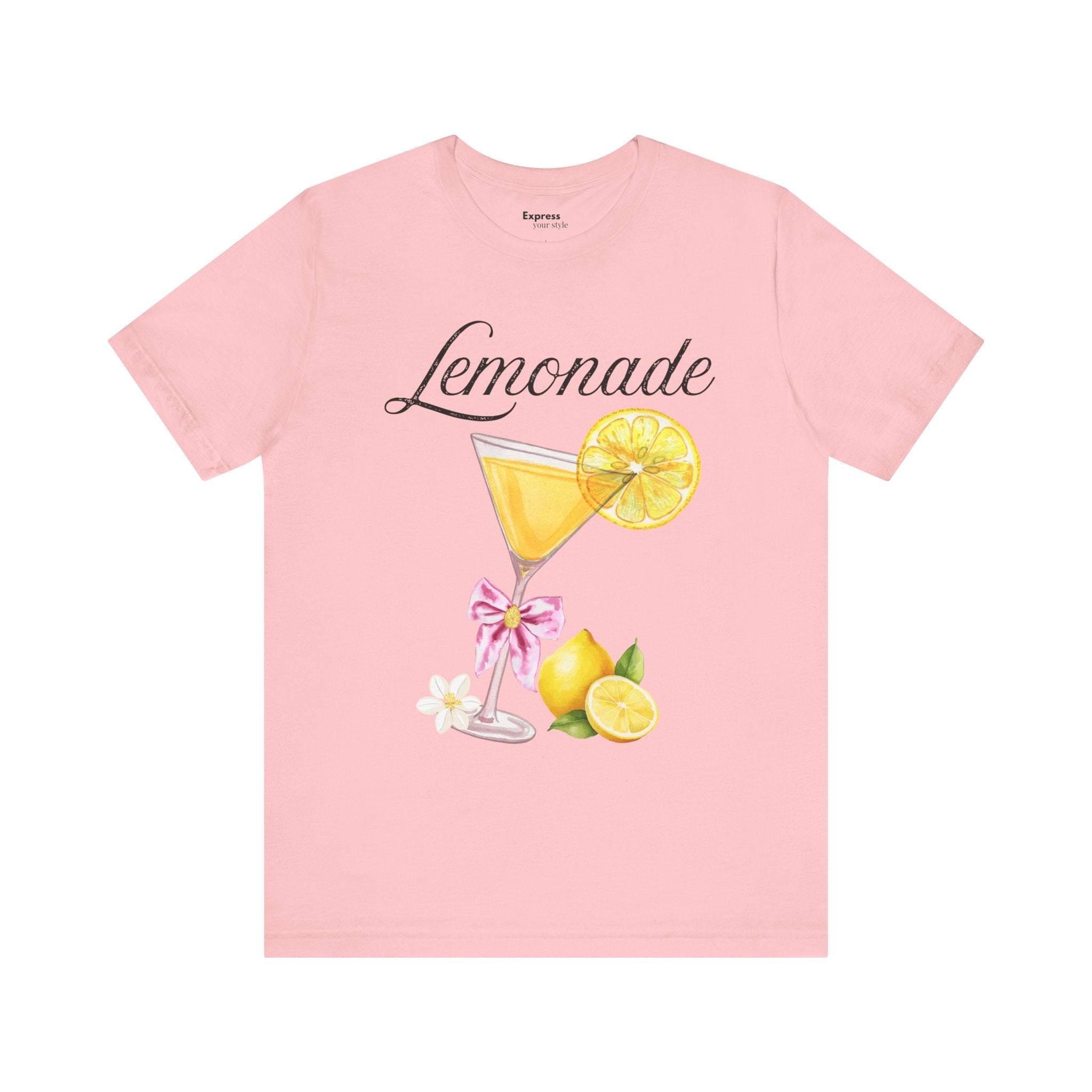 Lemonade Graphic Tee — Refreshing Lemon Cocktail Shirt