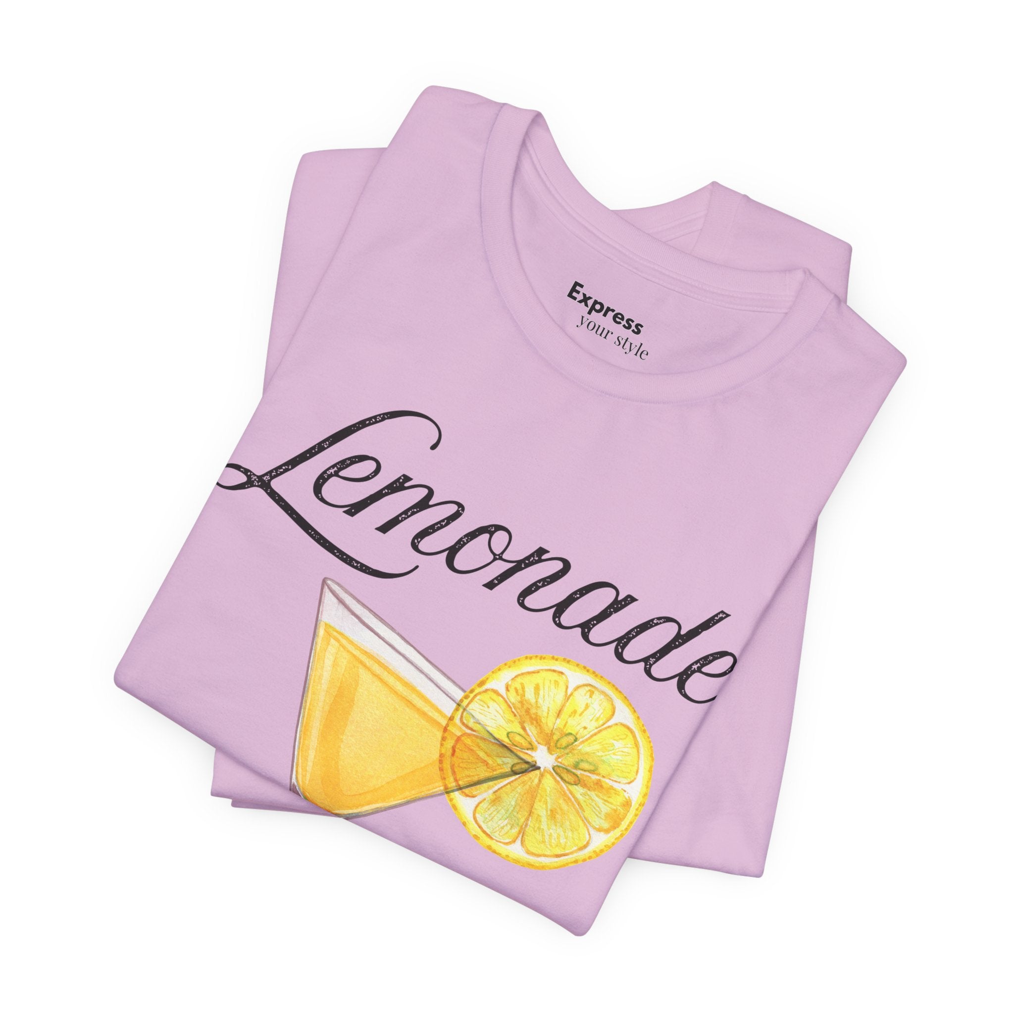 Lemonade Graphic Tee — Refreshing Lemon Cocktail Shirt