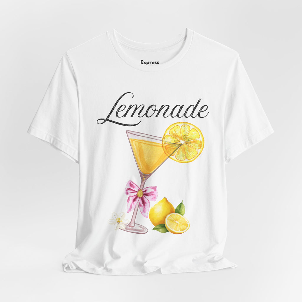 Lemonade Graphic Tee — Refreshing Lemon Cocktail Shirt