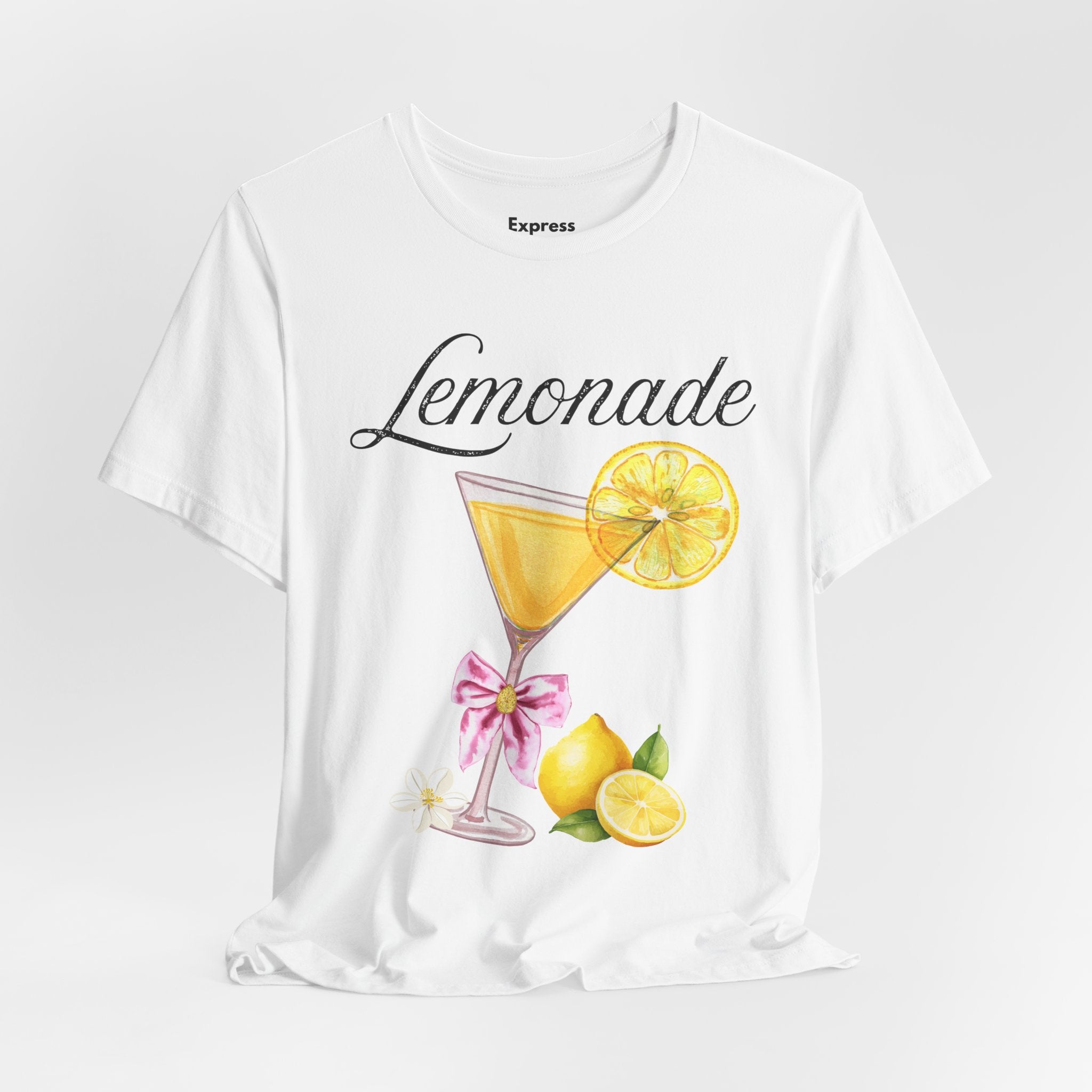 Lemonade Graphic Tee — Refreshing Lemon Cocktail Shirt