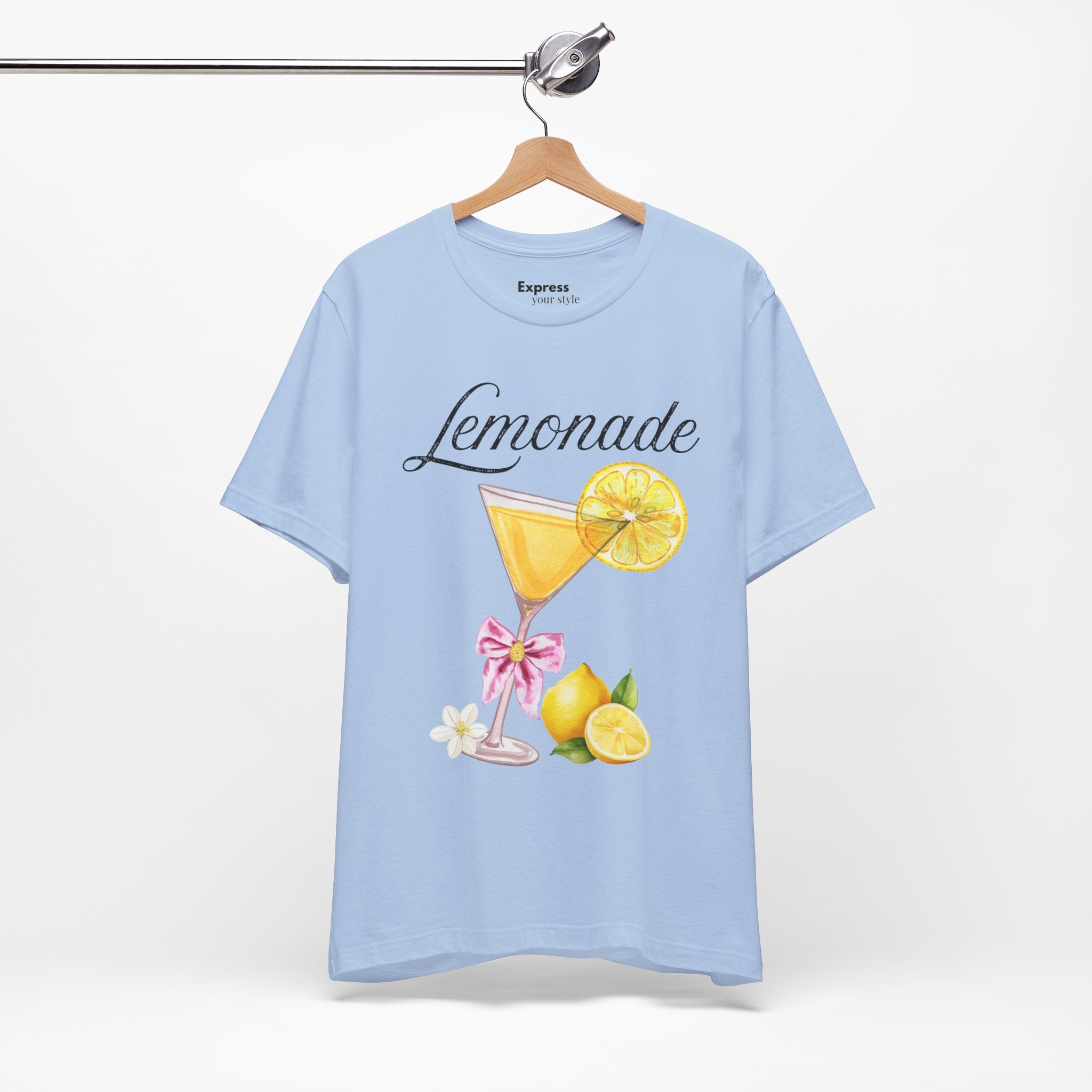 Lemonade Graphic Tee — Refreshing Lemon Cocktail Shirt