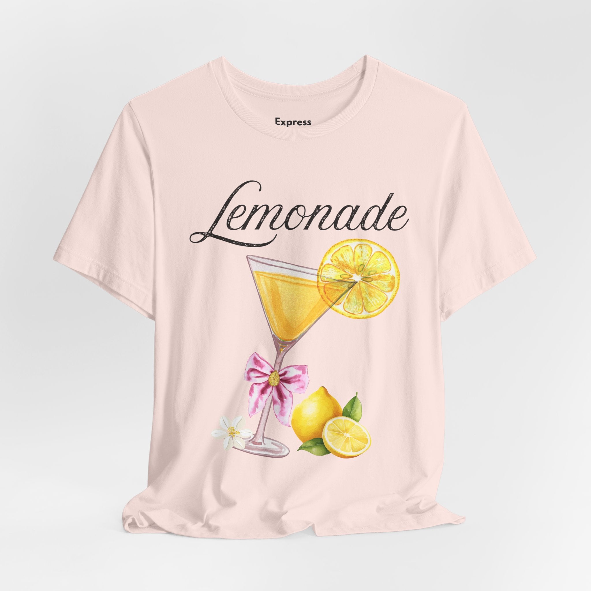 Lemonade Graphic Tee — Refreshing Lemon Cocktail Shirt