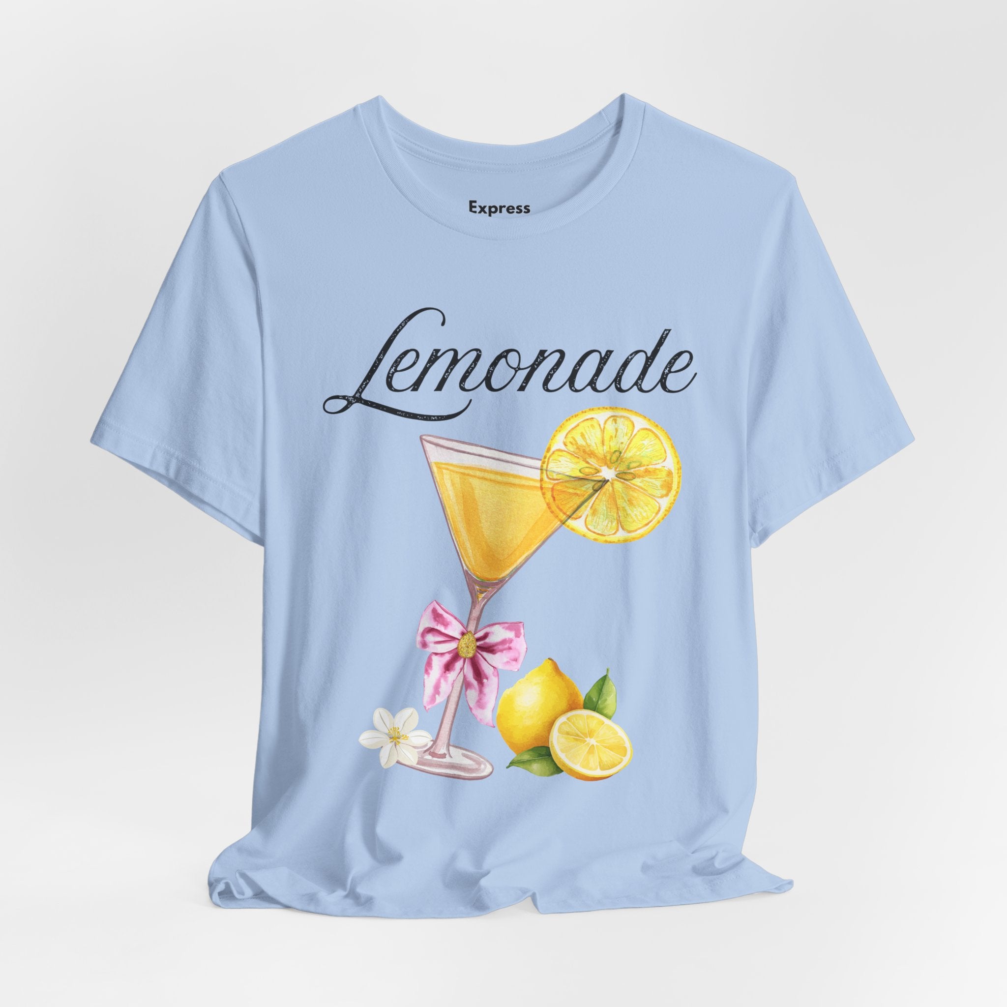 Lemonade Graphic Tee — Refreshing Lemon Cocktail Shirt