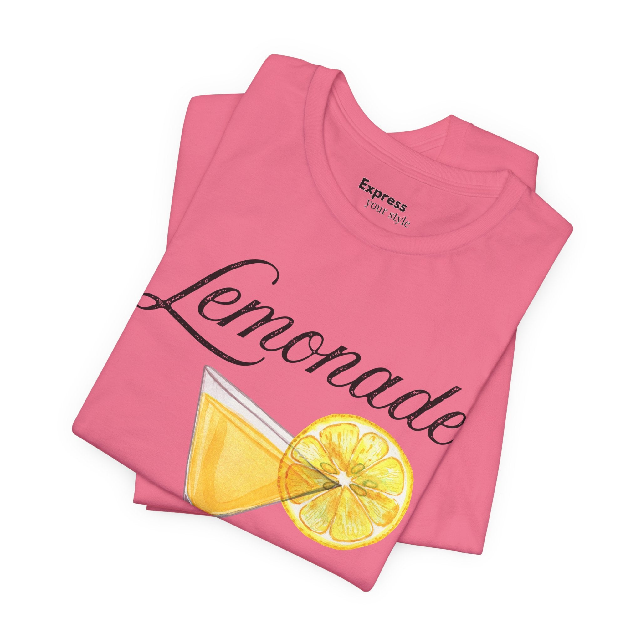 Lemonade Graphic Tee — Refreshing Lemon Cocktail Shirt